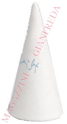 CONO IN POLISTIROLO Ø CM 9 H CM 20 RIPLAST 50840460
